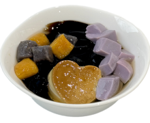 Tiên thảo khoai dẻo 1 ( kết hợp bánh flan, pudding khoai )